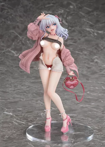 Original Character PVC Statue 1/6 Shion Passion Pink Illustration by Michiking 27 cm