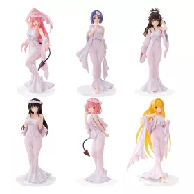   To Love-Ru Darkness Figures CHILLfigg Set 15th: Goddess Dress Ver. 16 cm Collection Blind Box (6)
