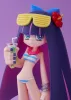 New Panty & Stocking with Garterbelt Pop Up Parade Beach Queens Stocking L Size 19 cm