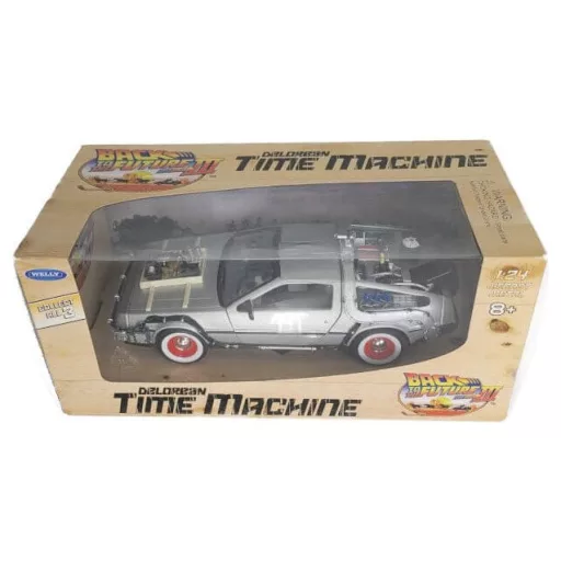 Back to the Future III Diecast Model 1/24 '81 DeLorean LK Coupe 18 cm