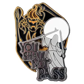   Lord of the Rings Collectors Pins 2-Pack You Shall Not Pass 8 cm