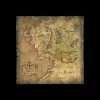 Lord of the Rings Art Print Parchment Map of Middle-earth 59 x 30 cm