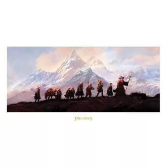   Lord of the Rings Kép The Fellowship of the Ring: 20th Anniversary 59 x 30 cm