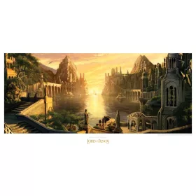 Lord of the Rings Art Print The Grey Havens 59 x 30 cm