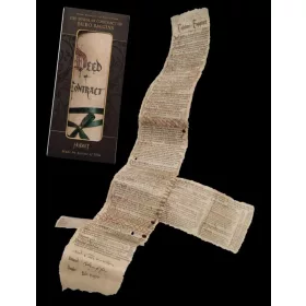   The Hobbit Mini Replica The Burglar Contract of Bilbo Baggins