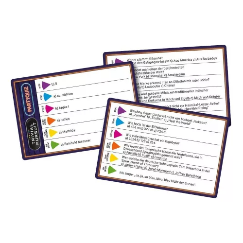 Party Quiz Card Game Trivial Pursuit Vol. 1 *German Version*