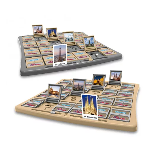 Board Game Guess Who Berühmte Gebäude *German Version*