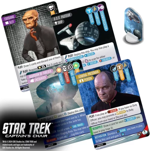 Star Trek: Captain's Chair Card Game *English Version*