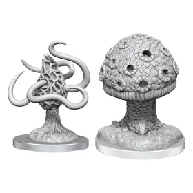   D&D Nolzur's Marvelous Miniatures Unpainted Miniatures 2-Pack Shrieker & Violet Fungus