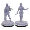 Pathfinder Battles Deep Cuts Unpainted Miniatures 2-Packs Urdefhan Death Scout & Lasher Case (2)