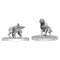 Stranger Things Unpainted Miniatures Demodogs