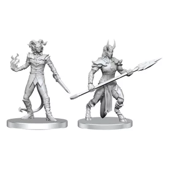   Pathfinder Deep Cuts Unpainted Miniatures Vordine (Infantry Devil) & Pitborn Rogue
