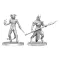 Pathfinder Deep Cuts Unpainted Miniatures Vordine (Infantry Devil) & Pitborn Rogue