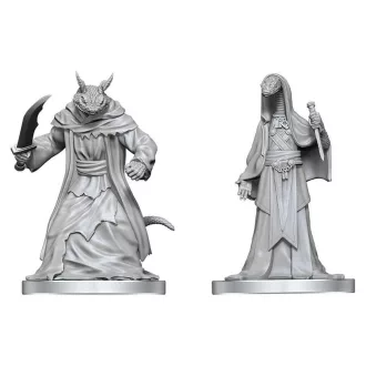  Pathfinder Battles Deep Cuts Unpainted Miniature Zyss & Aapoph Serpentfolk 13 cm
