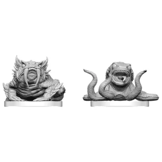   Pathfinder Battles Deep Cuts Unpainted Miniature Bogwid & Slurk 13 cm