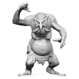   Pathfinder Battles Deep Cuts Unpainted Miniature Forest Troll 15 cm