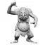 Pathfinder Battles Deep Cuts Unpainted Miniature Forest Troll 15 cm