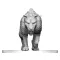 Pathfinder Battles Deep Cuts Unpainted Miniature Hyaenodon 13 cm