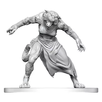   Pathfinder Battles Deep Cuts Unpainted Miniature Weretiger 13 cm