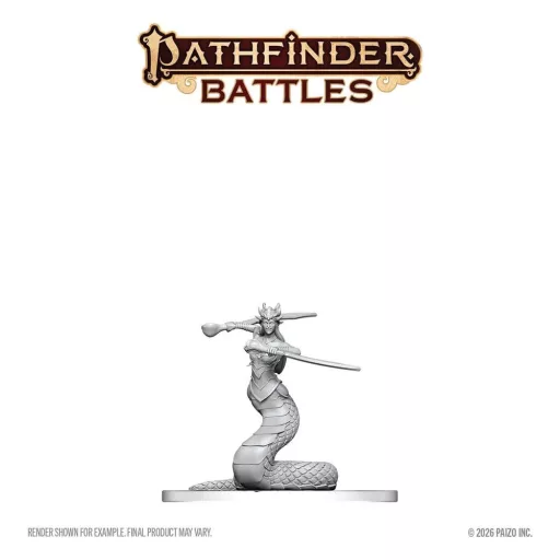 Pathfinder Battles Deep Cuts Unpainted Miniature Lamia Matriarch 13 cm