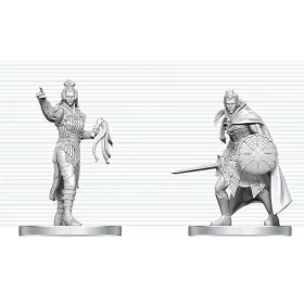   D&D Nolzur's Marvelous Miniatures Mini Figures Drow Elite Warrior & Drow Priestess of Lolth 13 cm