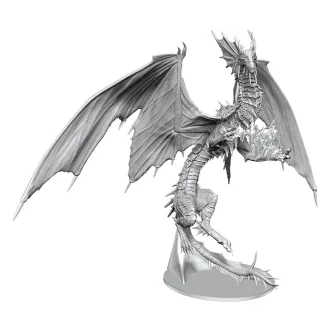   Pathfinder Deep Cuts Unpainted Boxed Miniature Adult Mirage Dragon 23 cm