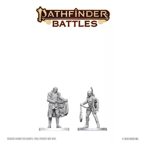 Pathfinder Battles Deep Cuts Unpainted Miniature Burglar & Fence 14 cm