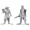 Pathfinder Battles Deep Cuts Unpainted Miniature Ruffian & Gang Leader 14 cm