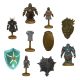 D&D Icons of the Realms pre-painted Miniatures Magic Armor Tokens