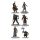 D&D Icons of the Realms pre-painted Miniatures Undead Armies - Zombies Set