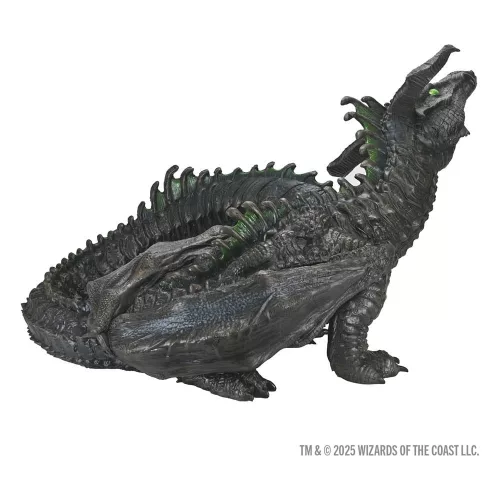 D&D Replicas of the Realms Life-Size Foam Figure Black Dragon Wyrmling 46 cm