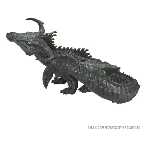 D&D Replicas of the Realms Life-Size Foam Figure Black Dragon Wyrmling 46 cm