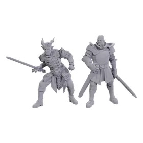   D&D Nolzur's Marvelous Miniatures Unpainted Miniature Ulder Ravengard & Zevlor