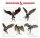 D&D Icons of the Realms Mini Figures Aarakocra Flock 20 cm