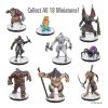 Pathfinder Battles pre-painted Miniatures Wrath of the Wild Battle Brick Assortment (24)