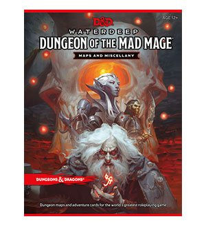 Dungeons & Dragons RPG Waterdeep: Dungeon of the Mad Mage - Maps & Miscellany english