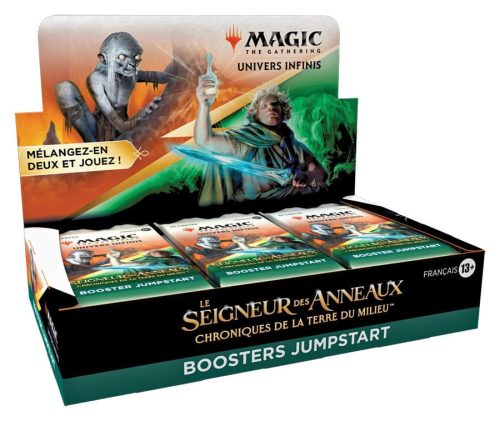 Magic the Gathering Le Seigneur des Anneaux : chroniques de la Terre du Milieu Jumpstart Booster Display (18) french