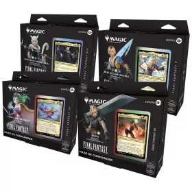   Magic the Gathering Final Fantasy Commander Decks Display (4) spanish