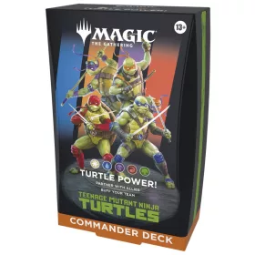   Magic the Gathering Teenage Mutant Ninja Turtles Commander Decks Case (4) english