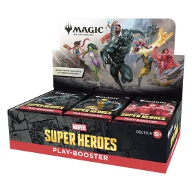   Magic the Gathering Marvel Super Heroes Play Booster Display (30) german