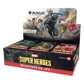   Magic the Gathering Marvel Super Heroes Play Booster Display (30) french