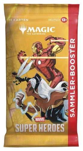 Magic the Gathering Marvel Super Heroes Collector Booster Display (12) german
