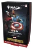 Magic the Gathering Marvel Super Heroes Commander Decks Case (4) italian