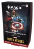Magic the Gathering Marvel Super Heroes Commander Decks Case (4) spanish