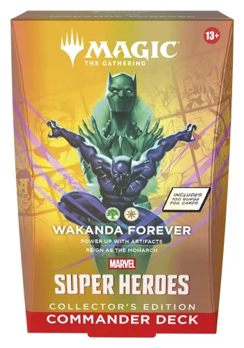 Magic the Gathering Marvel Super Heroes Collector's Edition Commander Decks Case (4) english