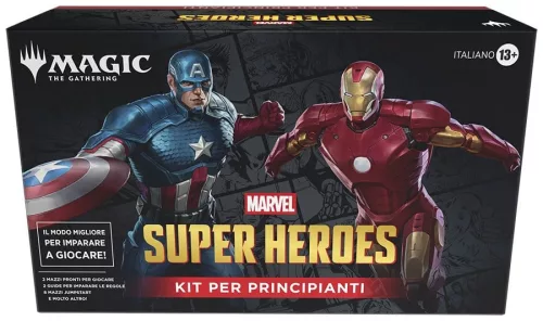 Magic the Gathering Marvel Super Heroes Beginner Box Case (3) italian