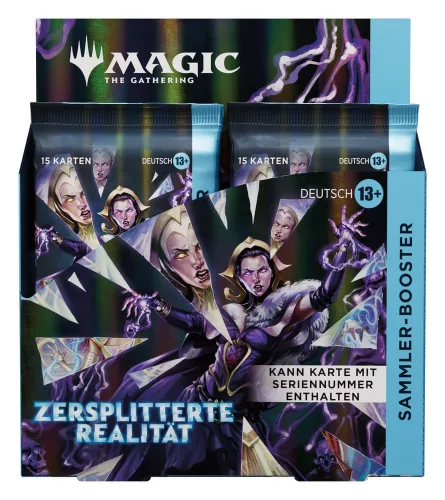 Magic the Gathering Zersplitterte Realität Collector Booster Display (12) german