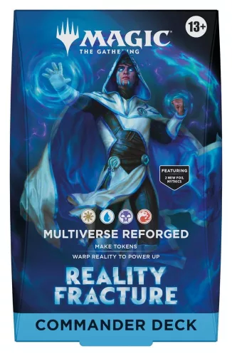 Magic the Gathering Reality Fracture Commander Deck Multiverse Reforged Assortment (4) english