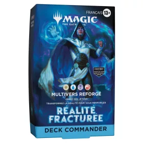   Magic the Gathering Réalité fracturée Commander Deck Multiverse Reforged Assortment (4) french