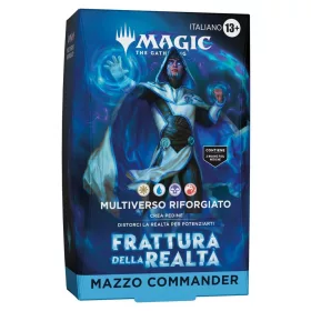   Magic the Gathering Frattura della Realtà Commander Deck Multiverse Reforged Assortment (4) italian